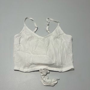 Hollister tied back tank top (size xs)